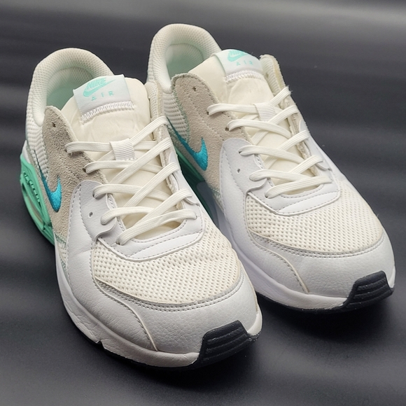 Nike Shoes - Nike Air Max Excee Womens | Size 9.5 | White, Teal, Nebula | Used